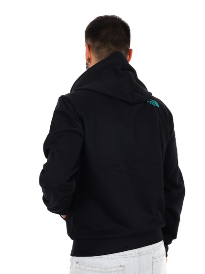 The North Face TNF M Sibli Reg Hood, felpa da uomo nera