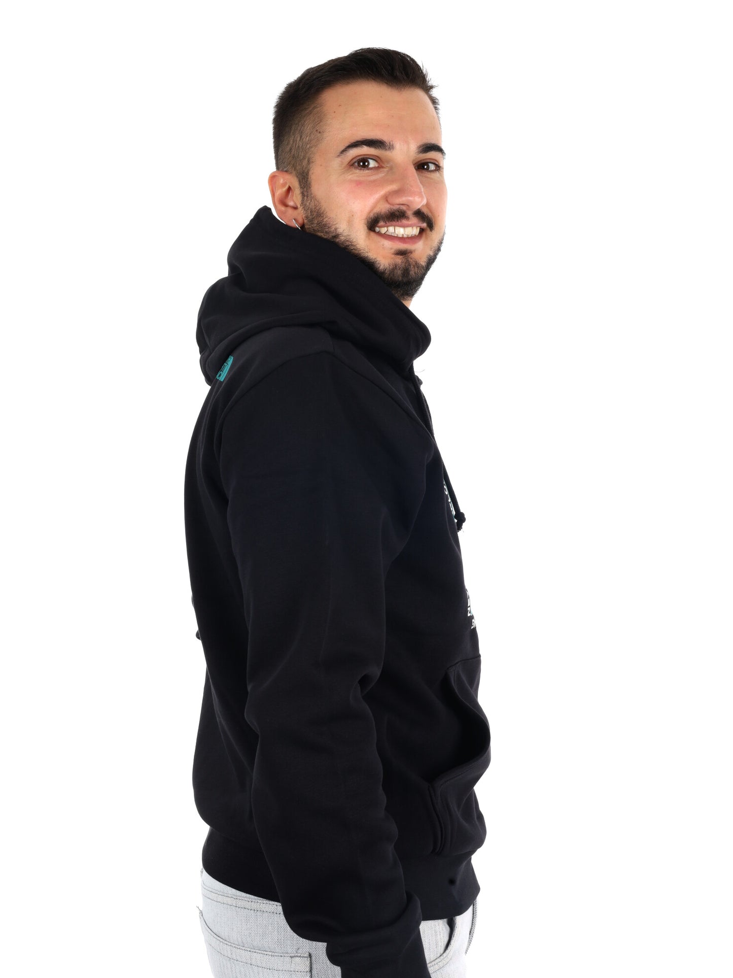 The North Face TNF M Sibli Reg Hood, felpa da uomo nera