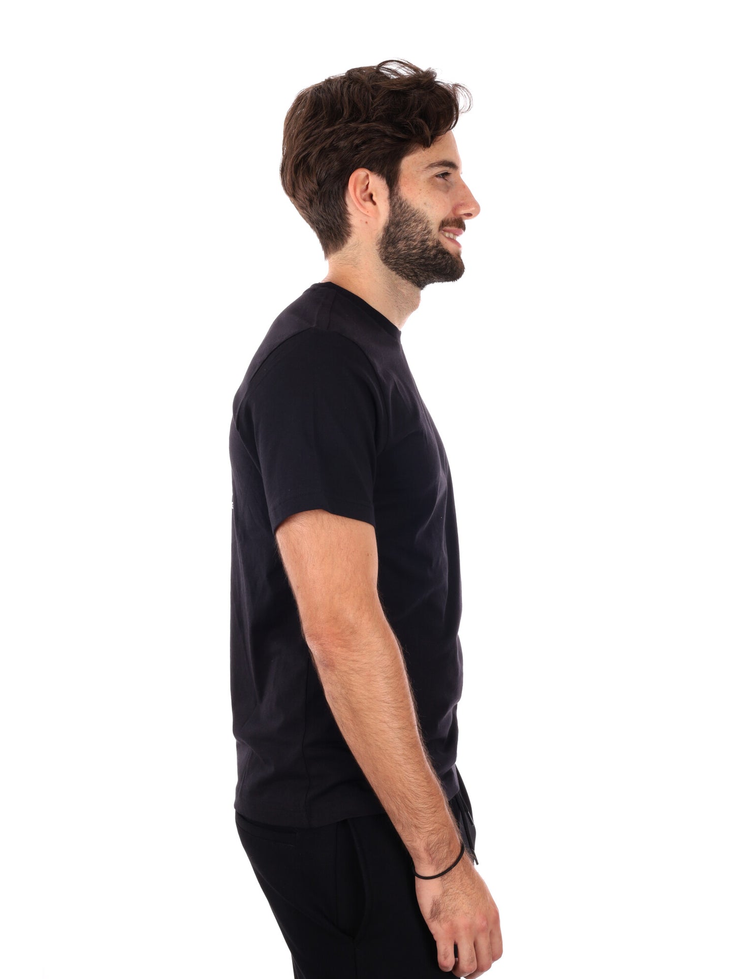 T-SHIRT CON STAMPA THE NORTH FACE DA UOMO NERO