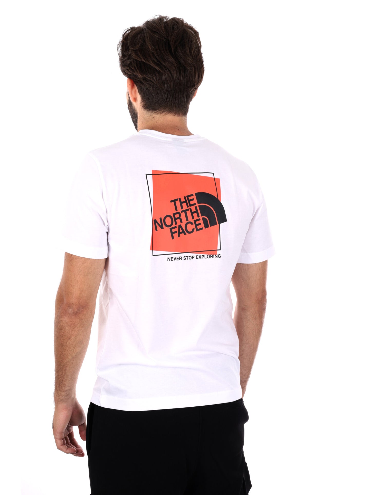 T-SHIRT CON STAMPA THE NORTH FACE DA UOMO BIANCO