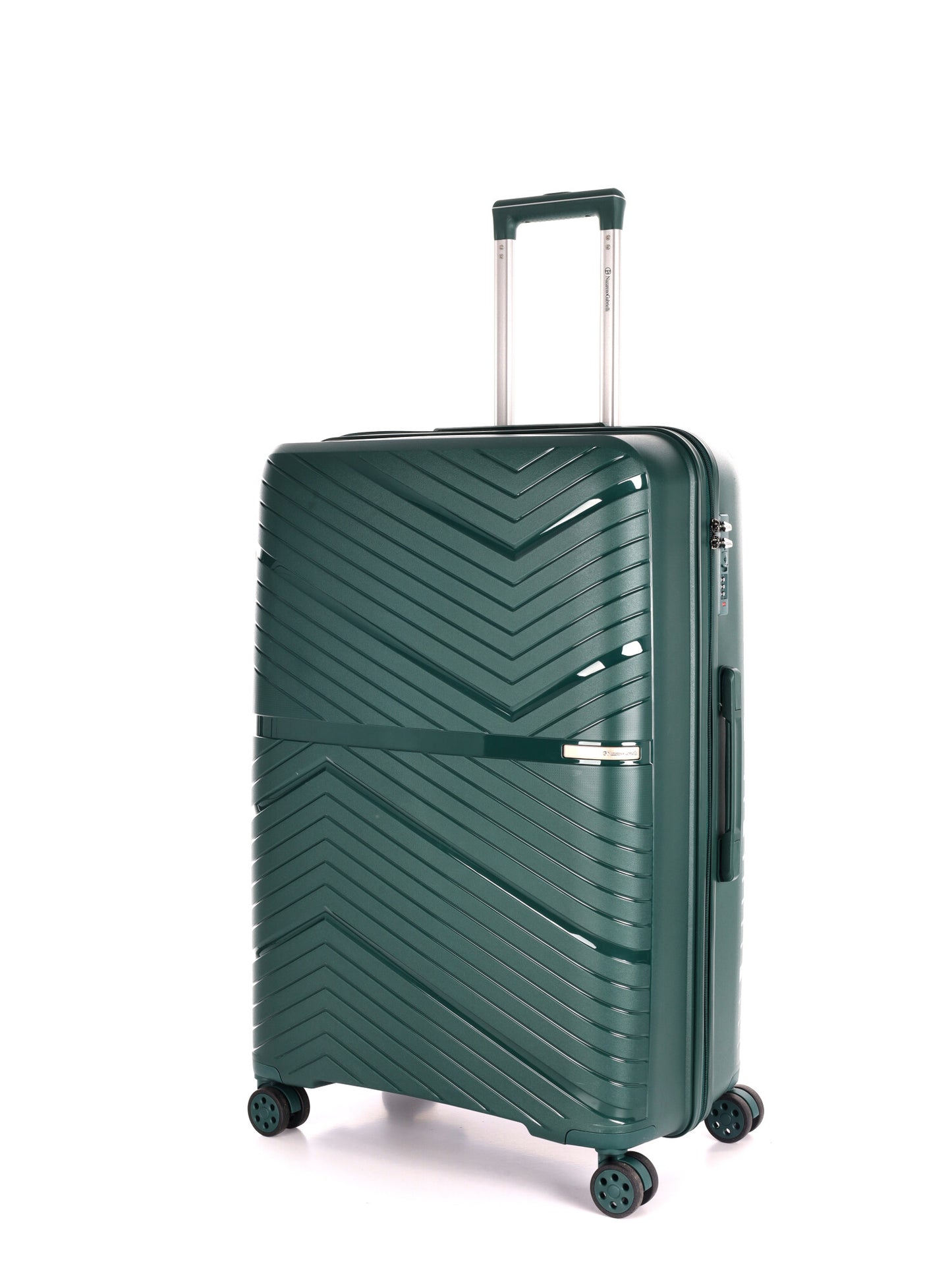 Trolley rigido Nazareno Gabrielli verde unisex adulto