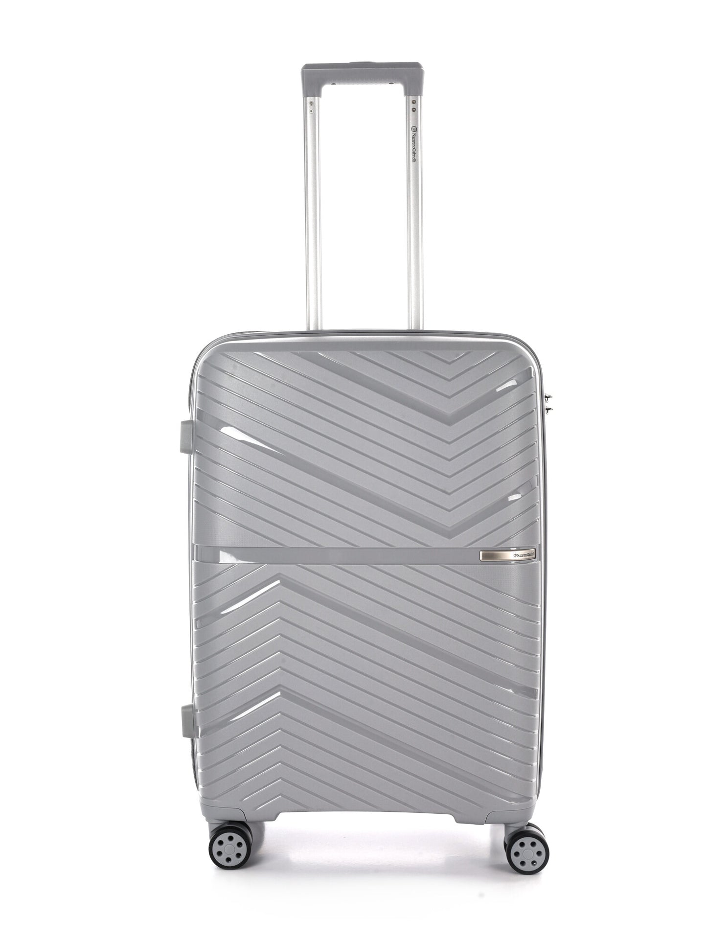 Trolley rigido Nazareno Gabrielli in argento unisex