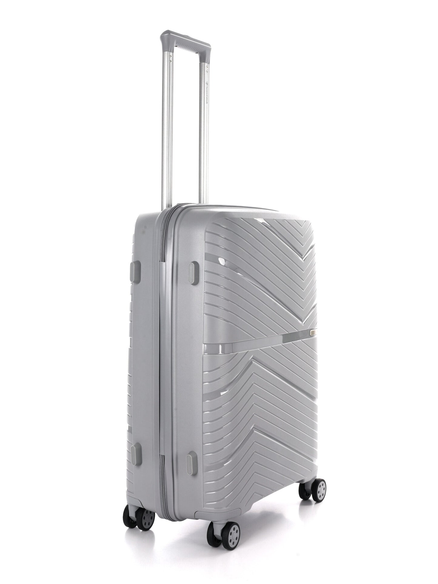 Trolley rigido Nazareno Gabrielli in argento unisex