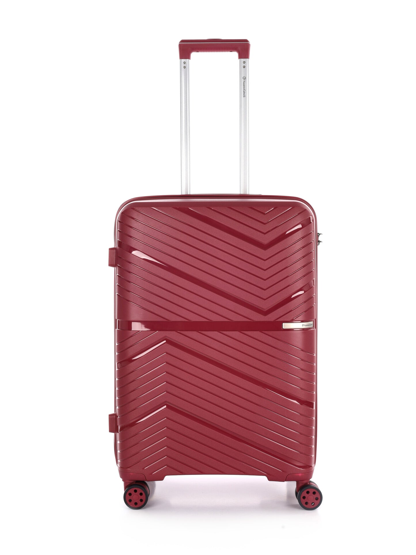 Valigia rigida Nazzareno Gabrielli media bordeaux unisex adulto