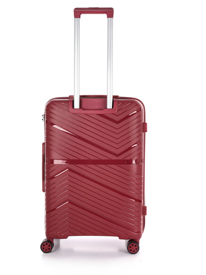 Valigia rigida Nazzareno Gabrielli media bordeaux unisex adulto