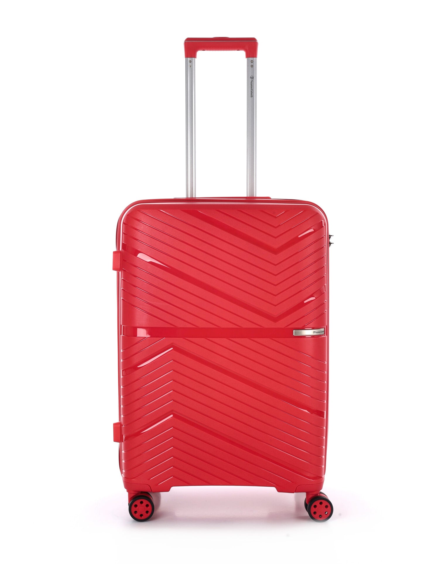 Trolley rigido Nazareno Gabrielli rosso da viaggio unisex adulto
