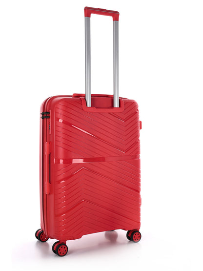 Trolley rigido Nazareno Gabrielli rosso da viaggio unisex adulto
