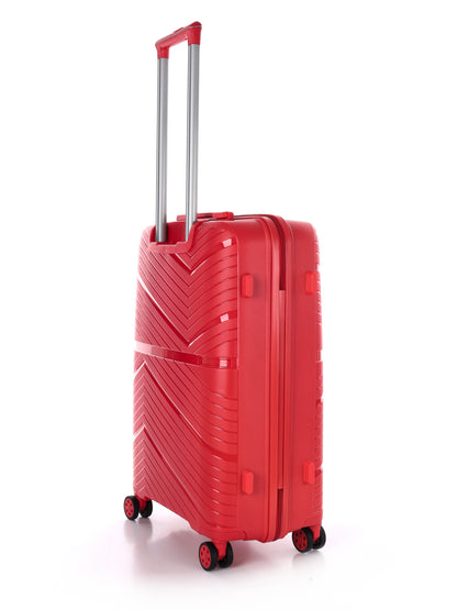 Trolley rigido Nazareno Gabrielli rosso da viaggio unisex adulto