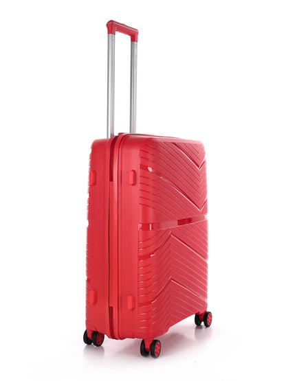 Trolley rigido Nazareno Gabrielli rosso da viaggio unisex adulto