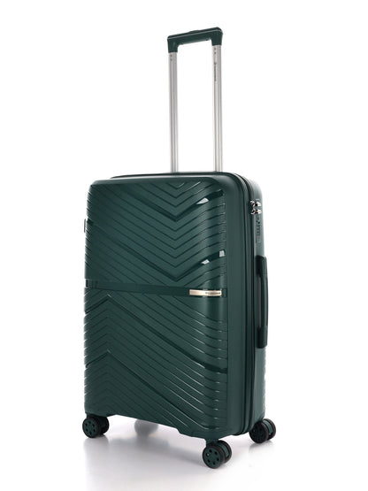Valigia rigida Nazzareno Gabrielli verde, medio formato unisex