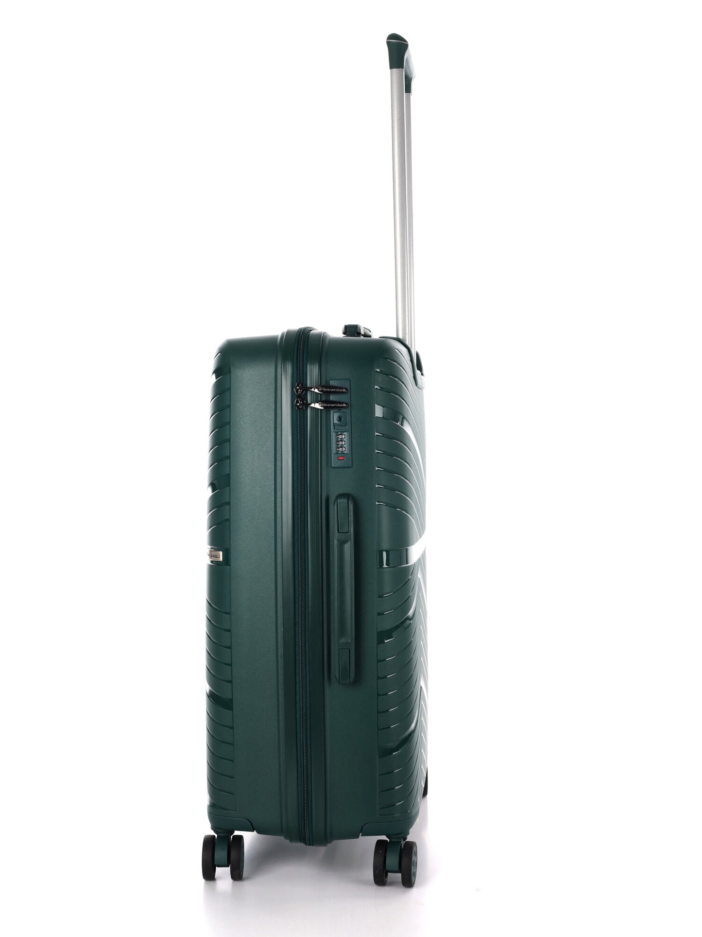 Valigia rigida Nazzareno Gabrielli verde, medio formato unisex