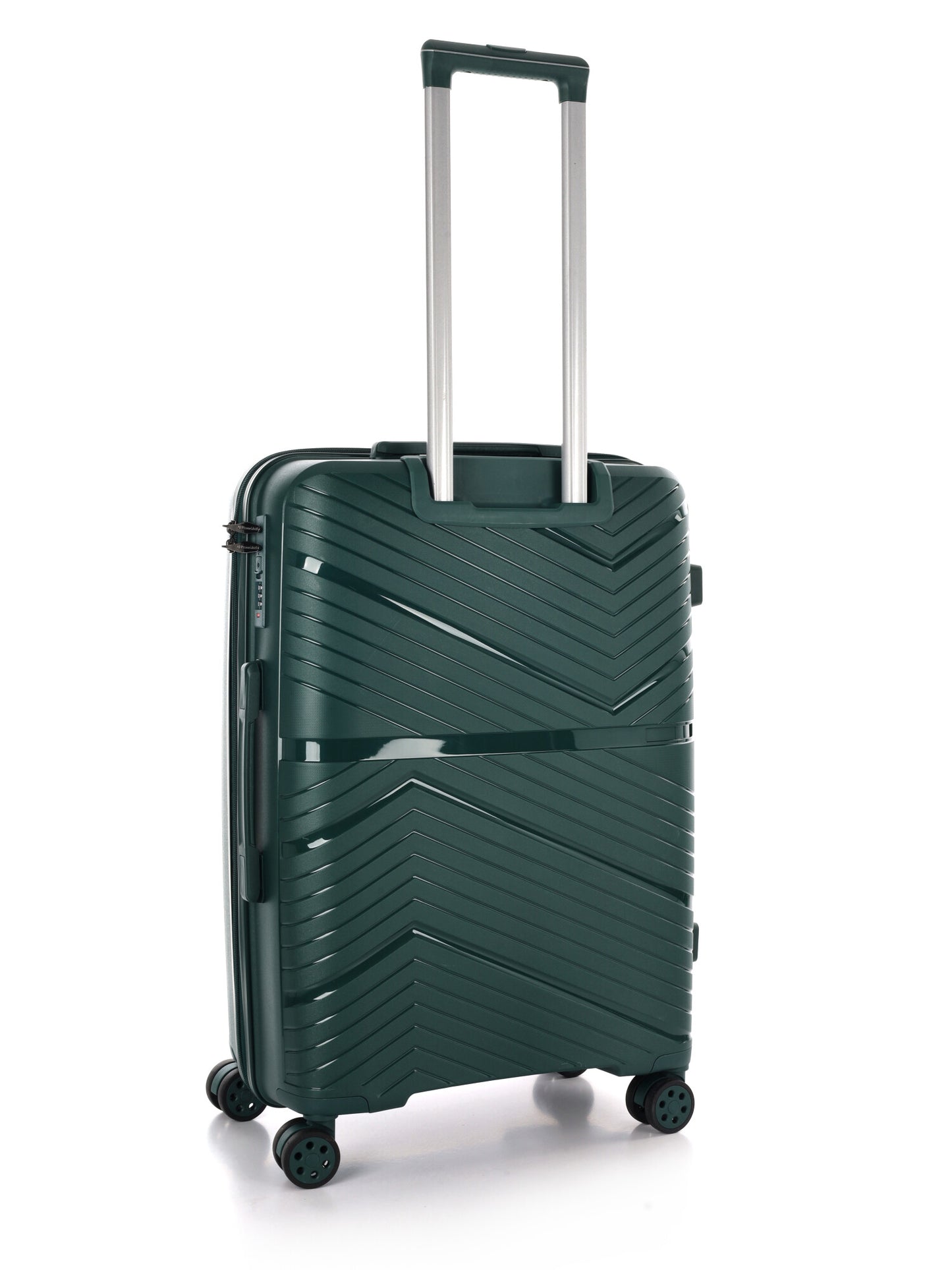 Valigia rigida Nazzareno Gabrielli verde, medio formato unisex