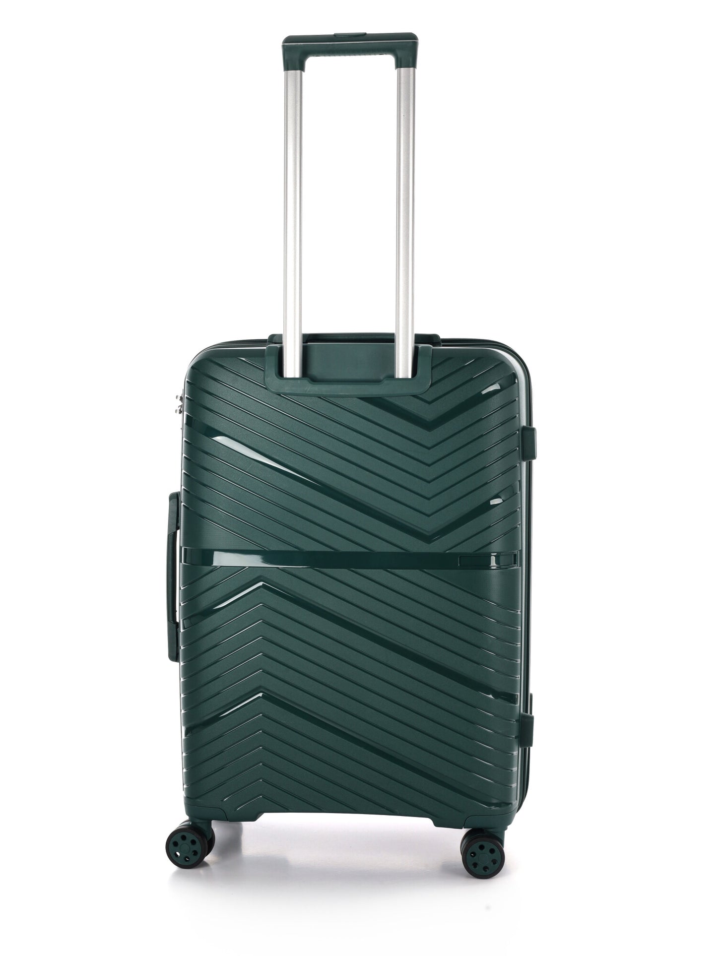 Valigia rigida Nazzareno Gabrielli verde, medio formato unisex