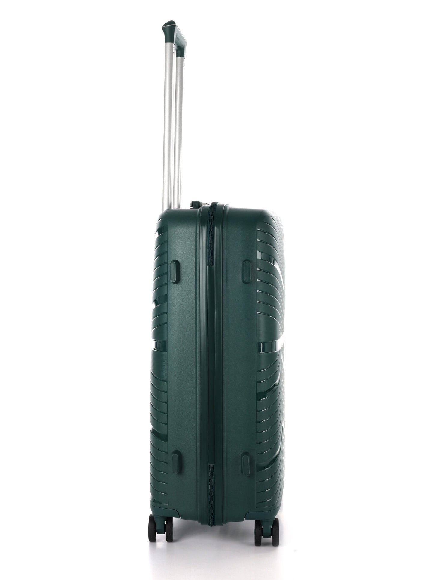 Valigia rigida Nazzareno Gabrielli verde, medio formato unisex