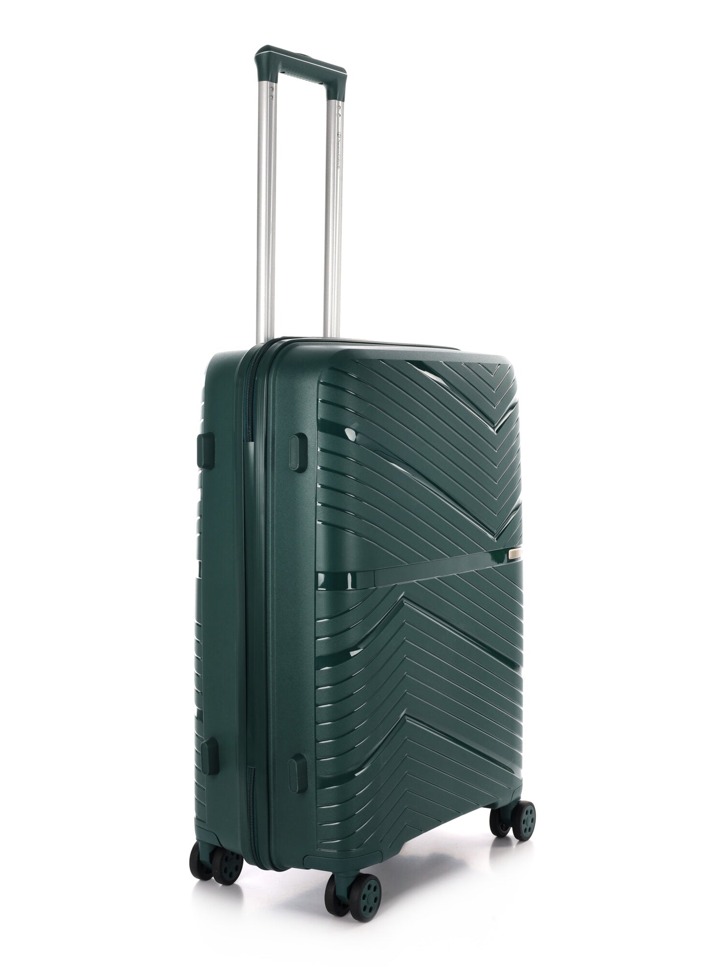 Valigia rigida Nazzareno Gabrielli verde, medio formato unisex