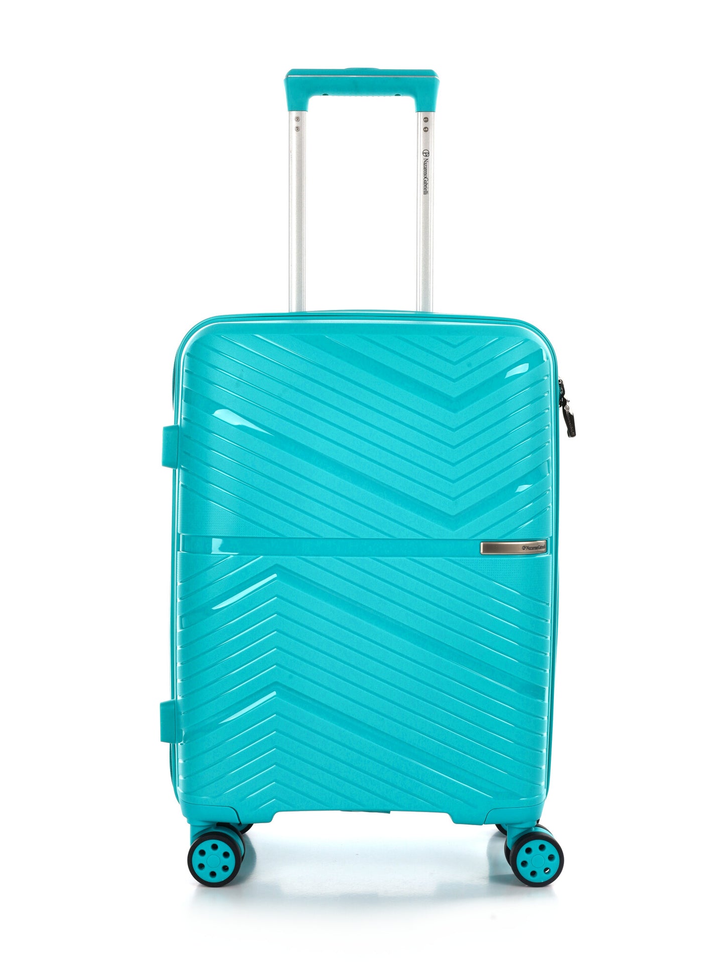 Valigia rigida Nazzareno Gabrielli azzurra unisex per viaggi