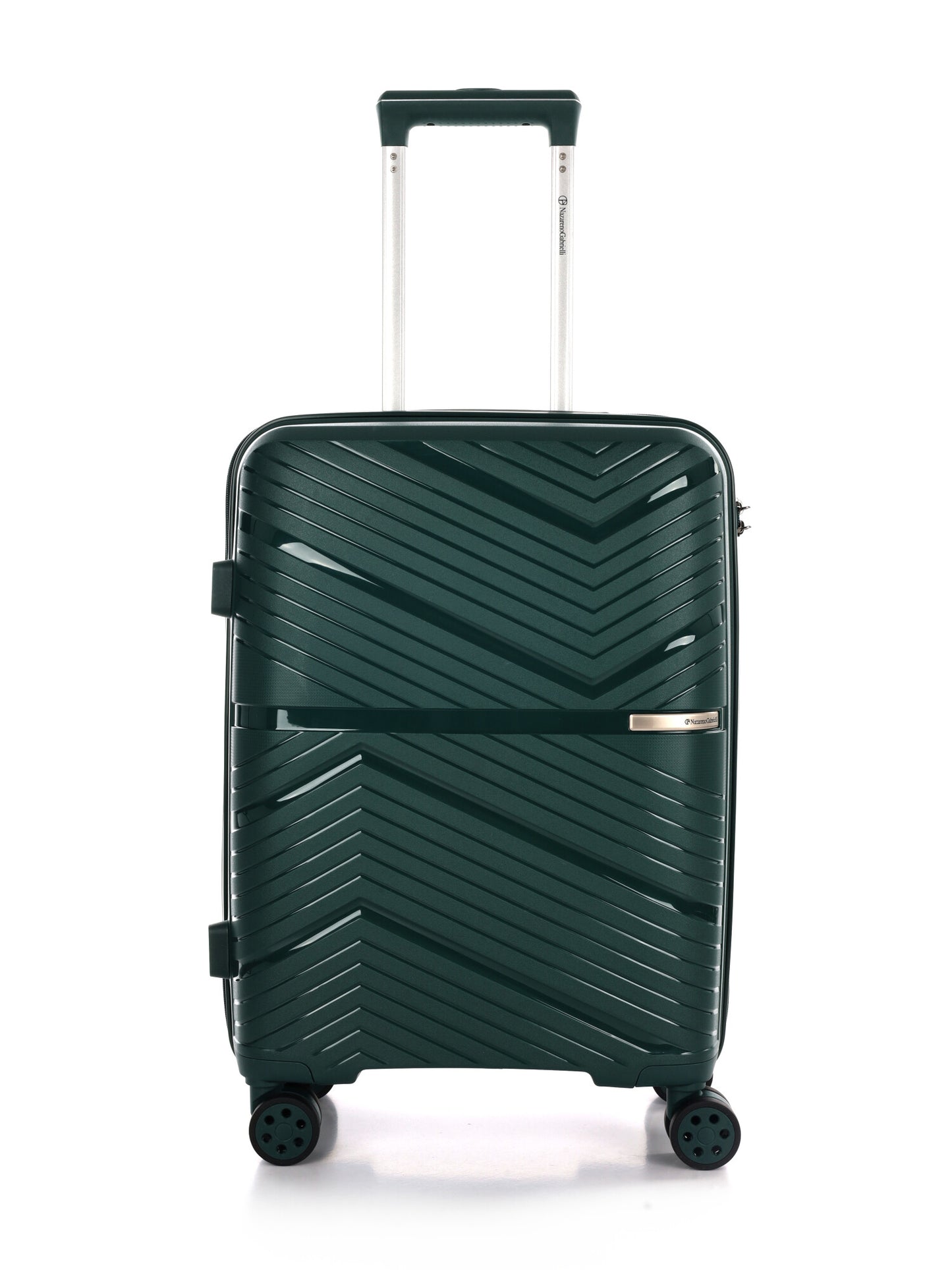 Nazzareno Gabrielli trolley rigido piccolo verde unisex