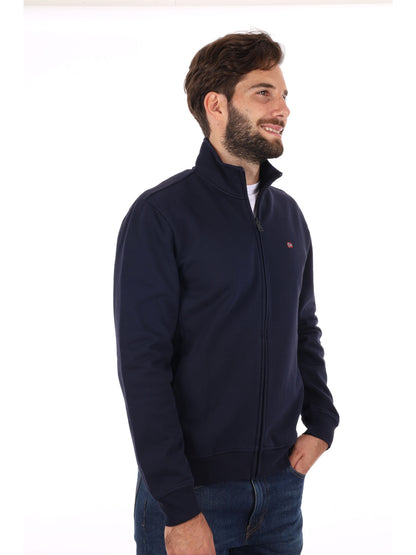 FELPA CON ZIP BALIS NAPAPIJRI DA UOMO BLU