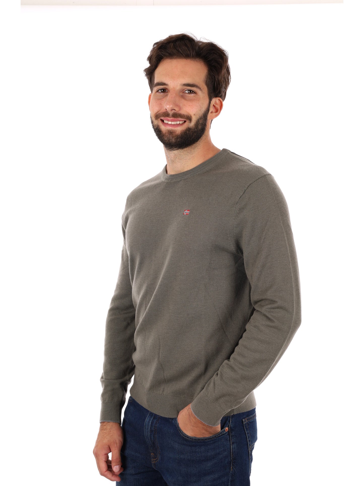 MAGLIONE DAMAVAND NAPAPIJRI DA UOMO VERDE