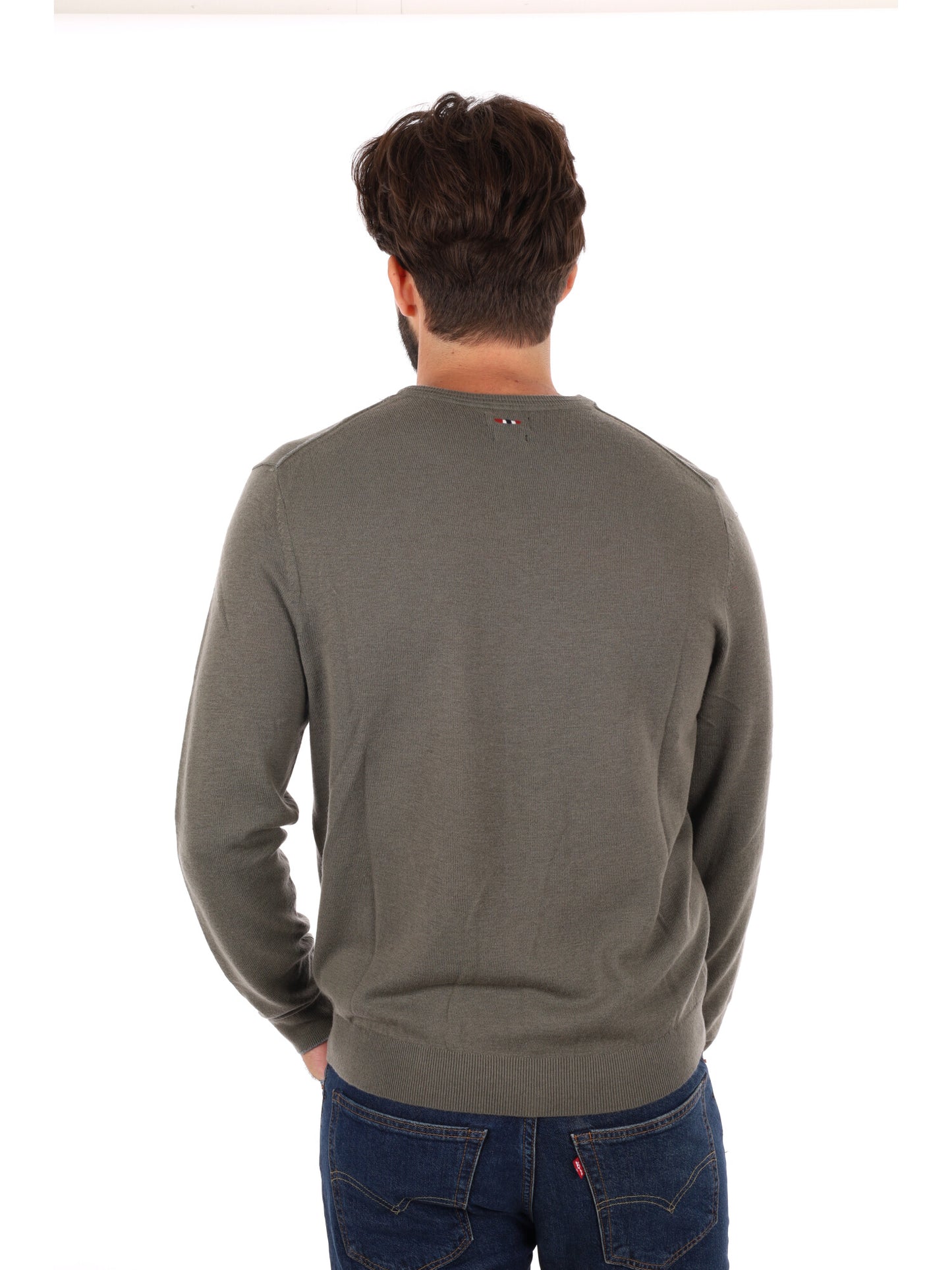 MAGLIONE DAMAVAND NAPAPIJRI DA UOMO VERDE