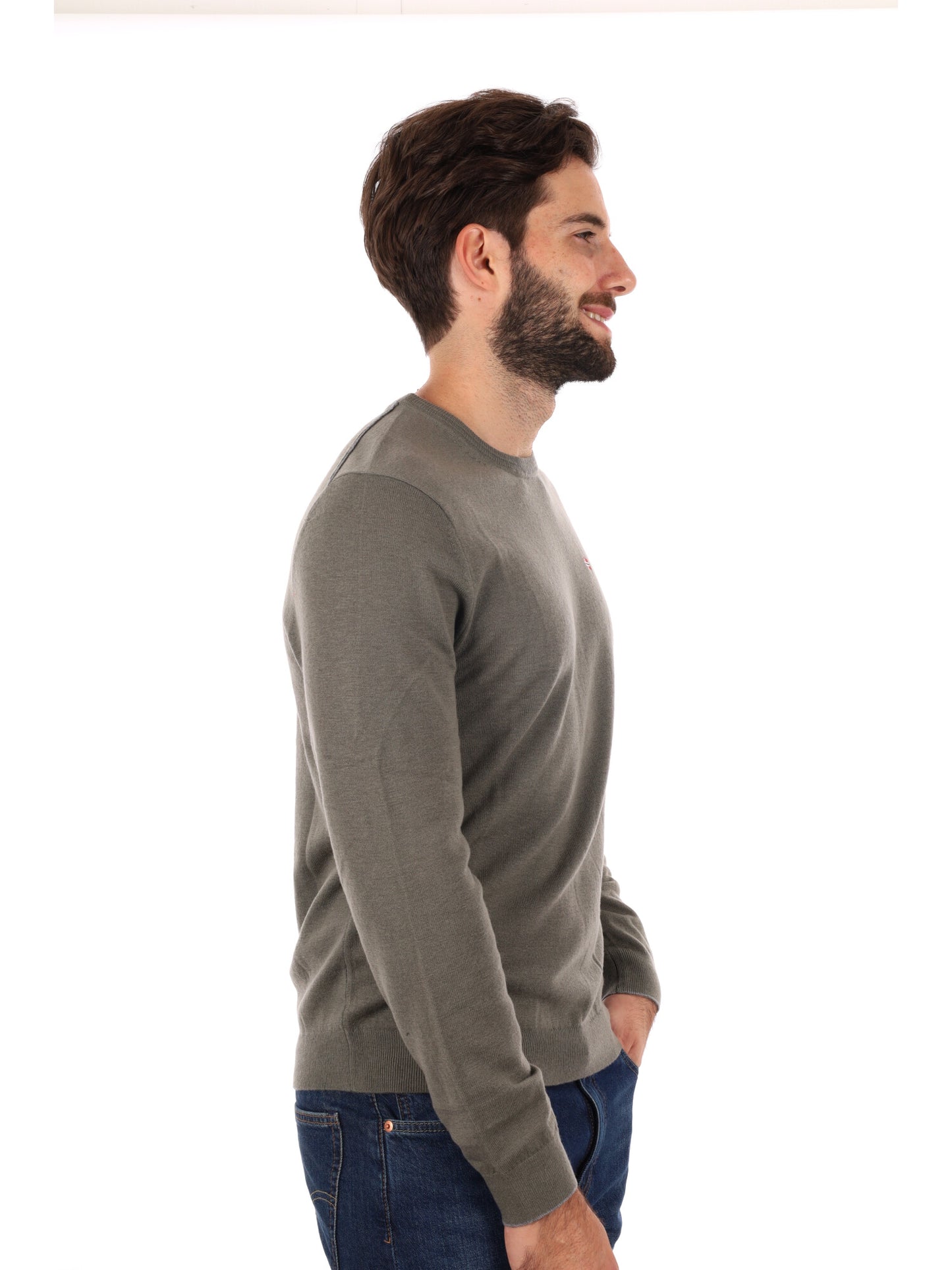 MAGLIONE DAMAVAND NAPAPIJRI DA UOMO VERDE