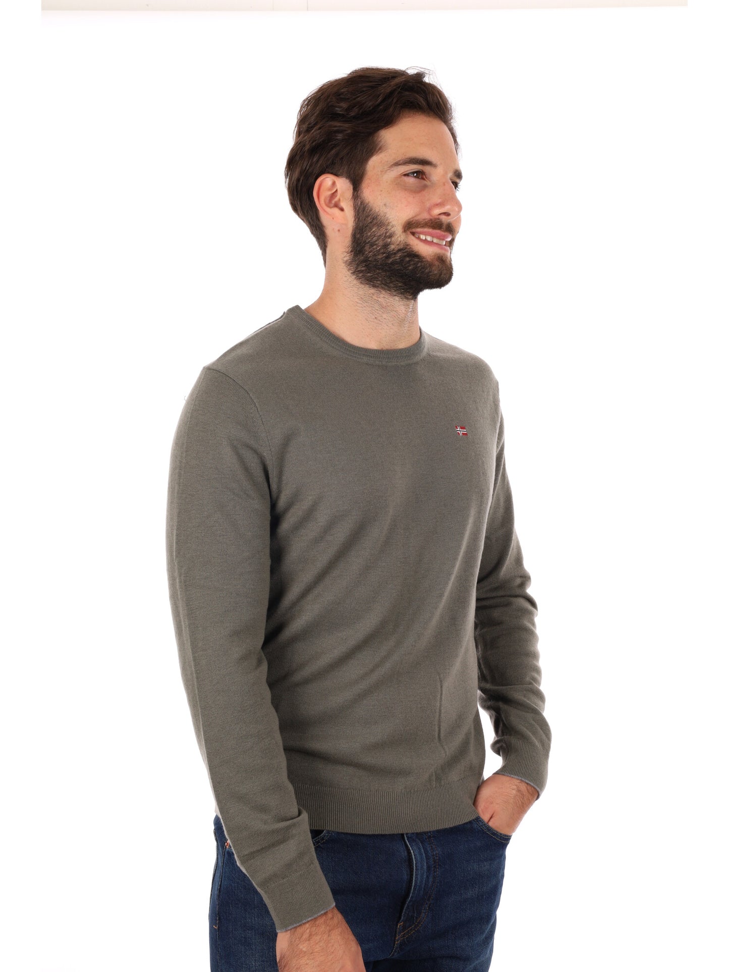 MAGLIONE DAMAVAND NAPAPIJRI DA UOMO VERDE