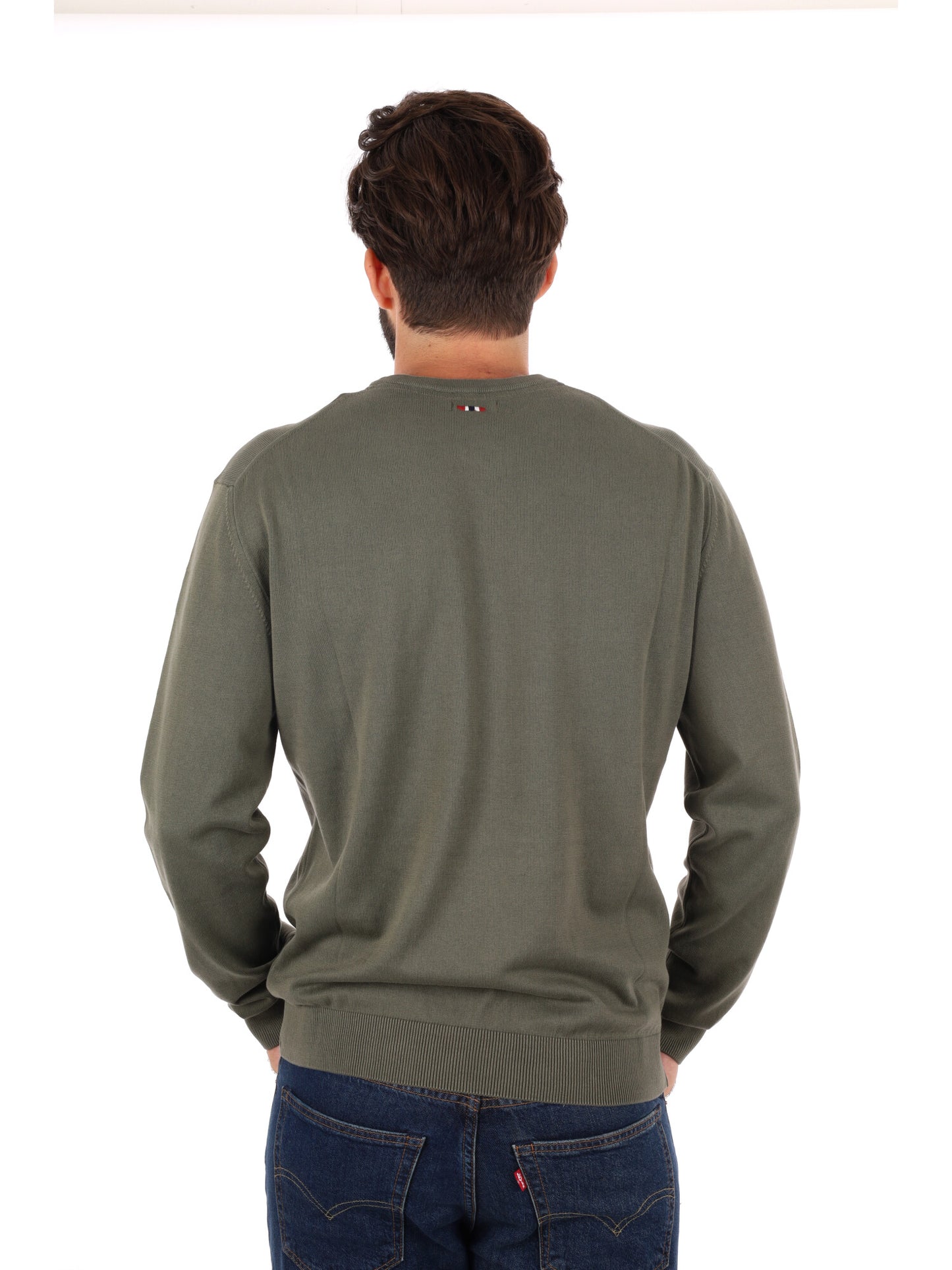 MAGLIA DROZ NAPAPIJRI DA UOMO VERDE