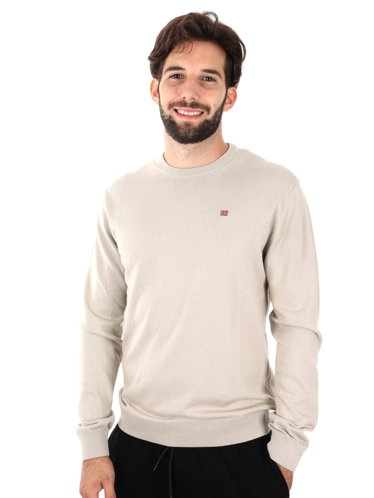 MAGLIA DROZ NAPAPIJRI DA UOMO BEIGE