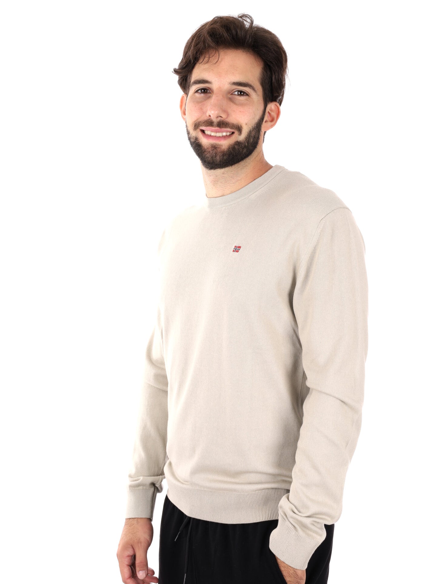 MAGLIA DROZ NAPAPIJRI DA UOMO BEIGE
