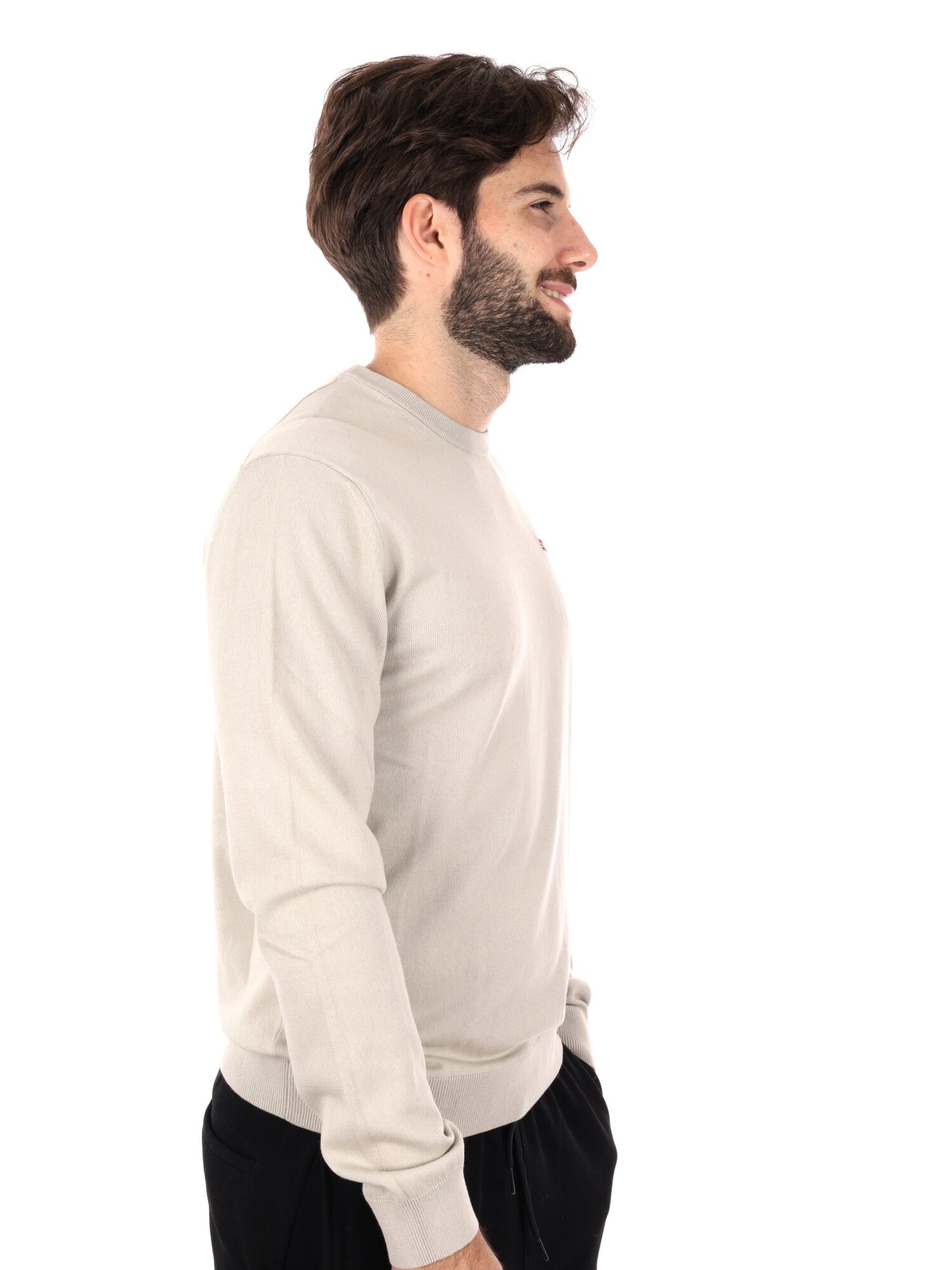 MAGLIA DROZ NAPAPIJRI DA UOMO BEIGE