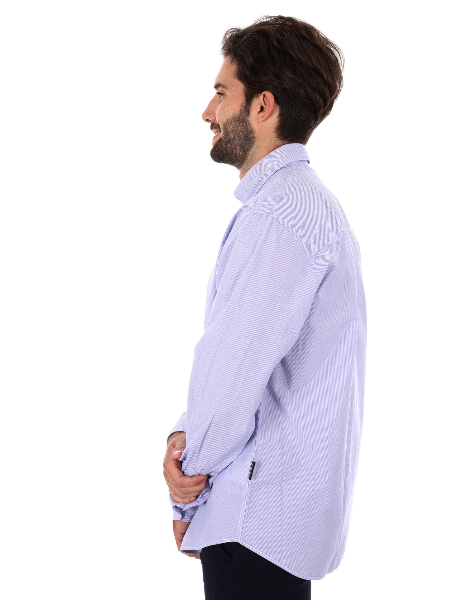 CAMICIA G-TERRA LS NAPAPIJRI DA UOMO BIANCO BLU