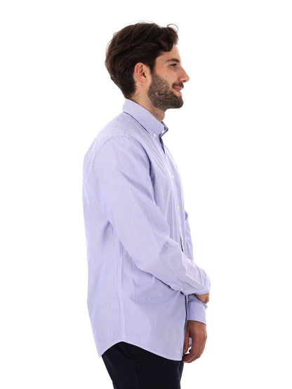 CAMICIA G-TERRA LS NAPAPIJRI DA UOMO BIANCO BLU
