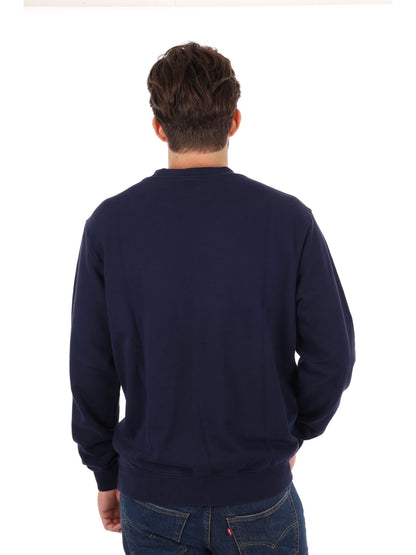 FELPA GIROCOLLO SMALLBOX NAPAPIJRI DA UOMO BLU