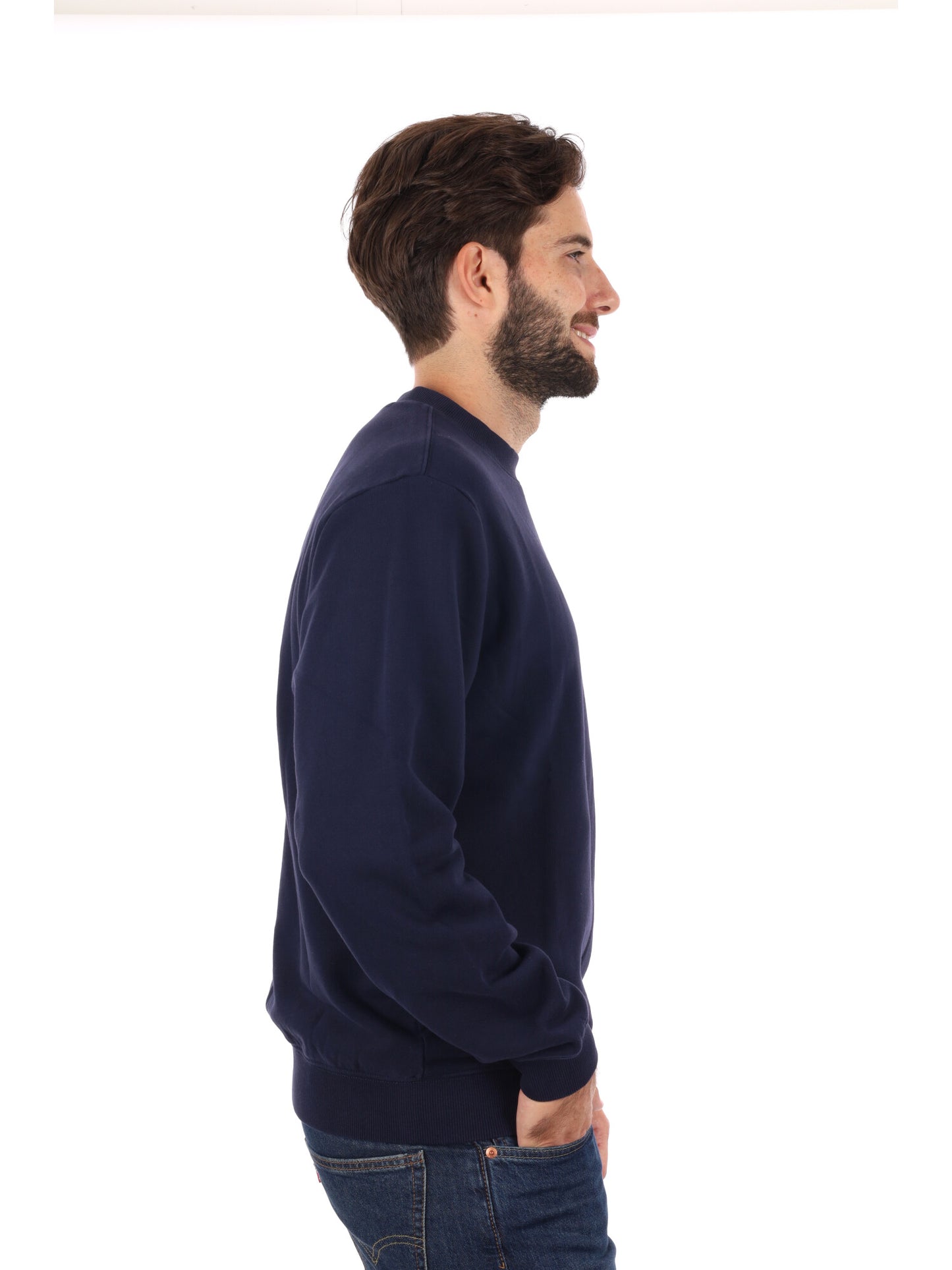 FELPA GIROCOLLO SMALLBOX NAPAPIJRI DA UOMO BLU