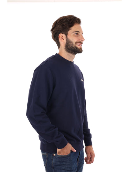 FELPA GIROCOLLO SMALLBOX NAPAPIJRI DA UOMO BLU