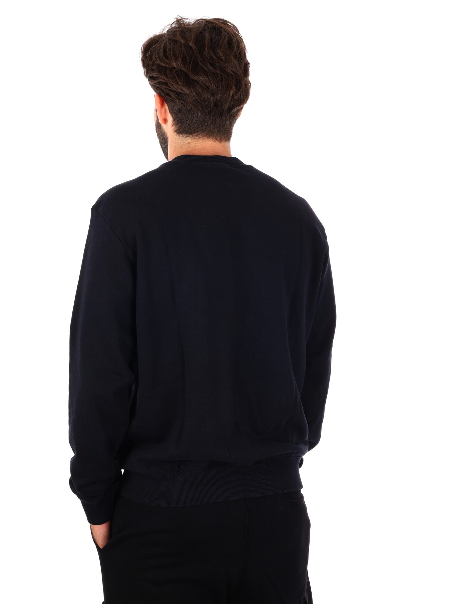 FELPA GIROCOLLO SMALLBOX NAPAPIJRI DA UOMO NERO