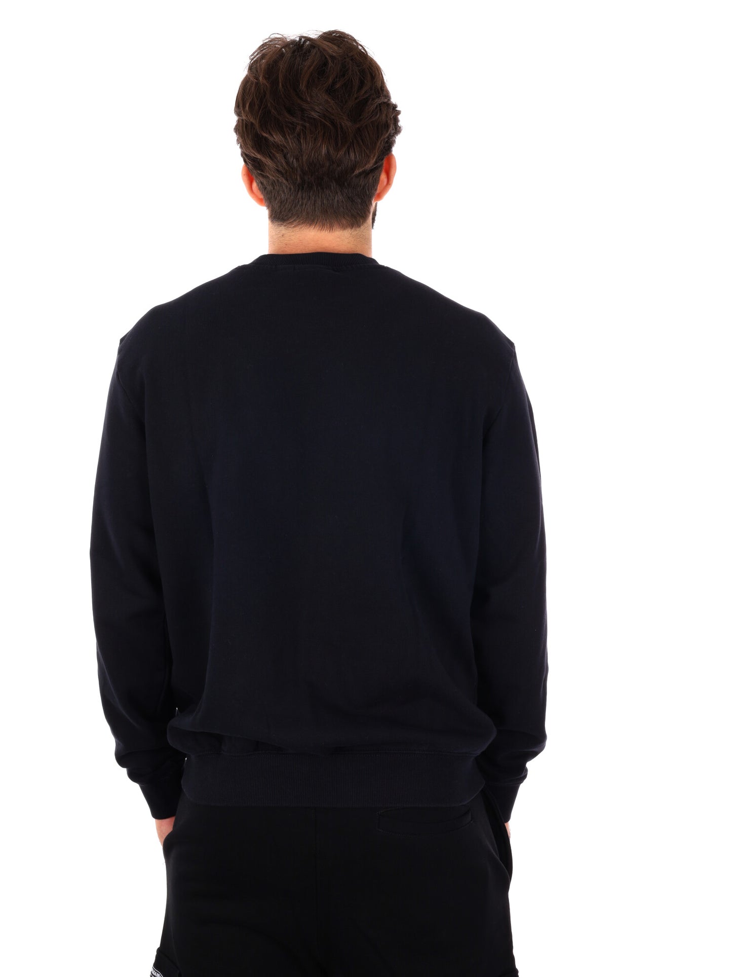 FELPA GIROCOLLO SMALLBOX NAPAPIJRI DA UOMO NERO