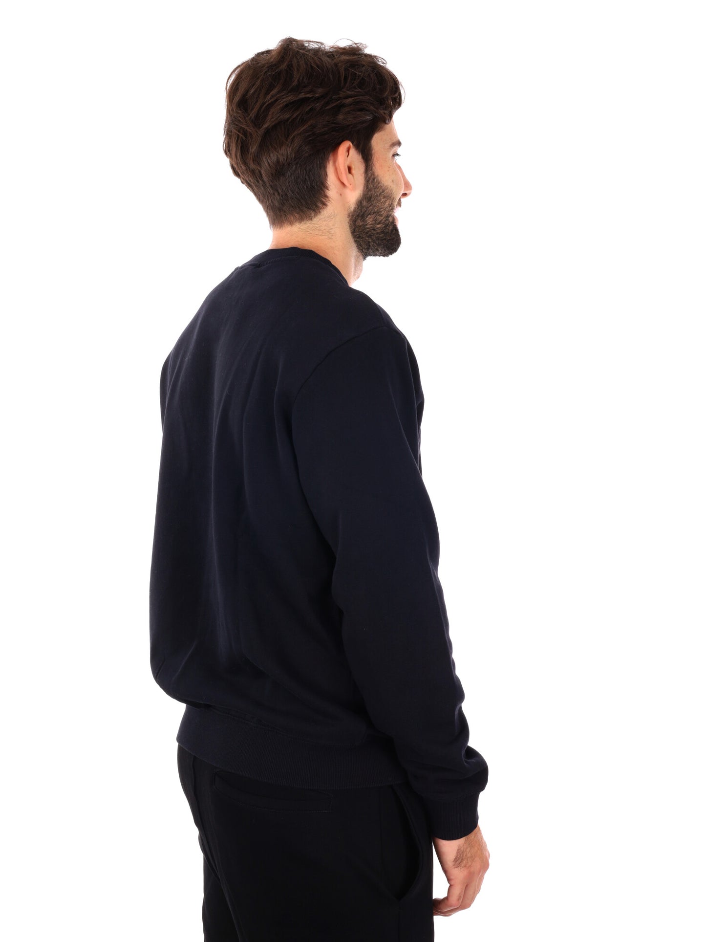 FELPA GIROCOLLO SMALLBOX NAPAPIJRI DA UOMO NERO