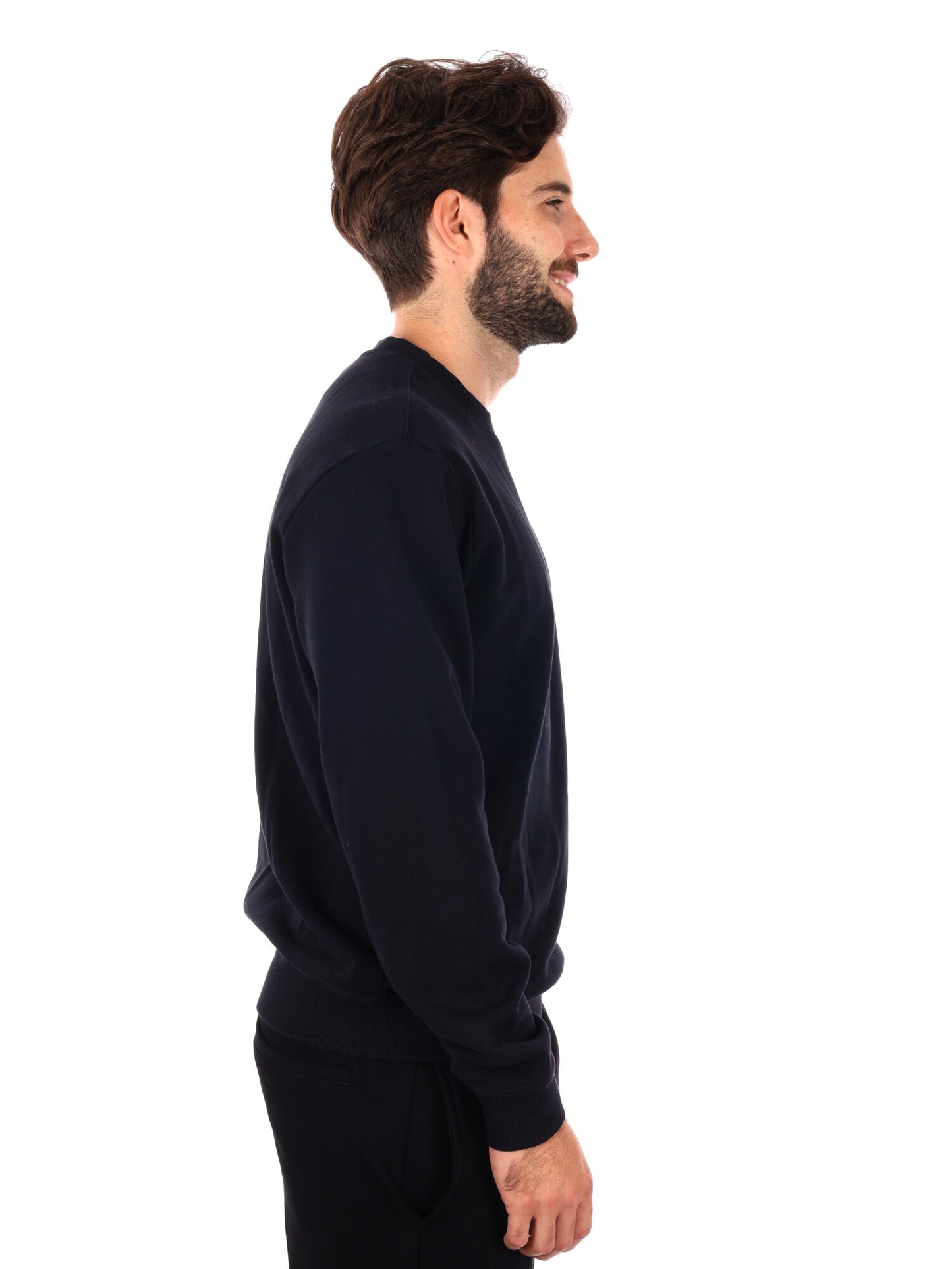 FELPA GIROCOLLO SMALLBOX NAPAPIJRI DA UOMO NERO