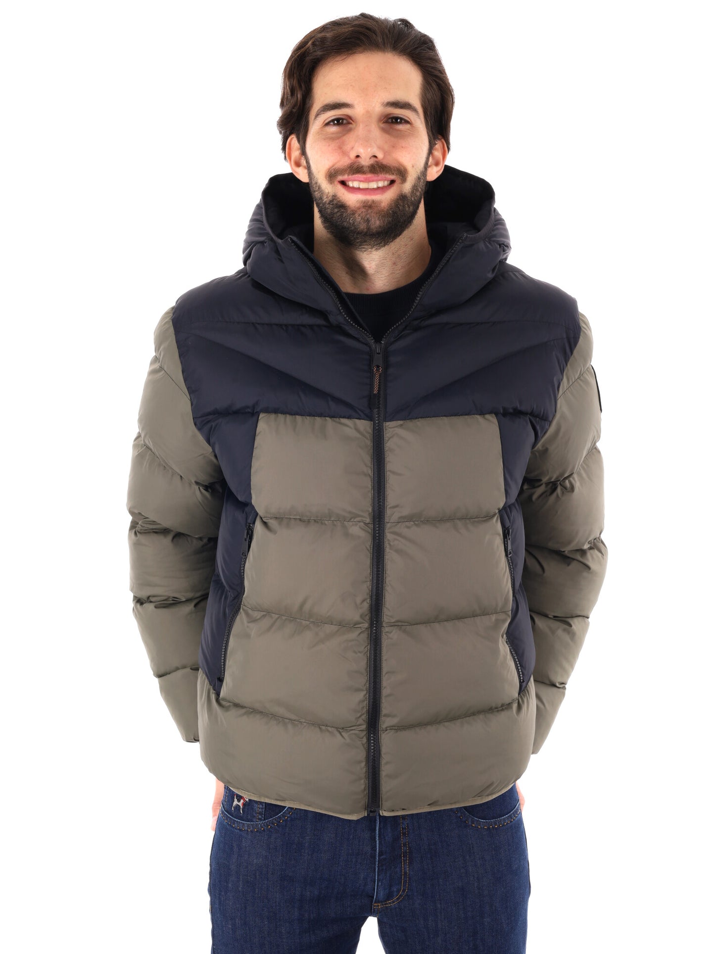 GIUBBINO IMBOTTITO MOLVENO NAPAPIJRI DA UOMO VERDE