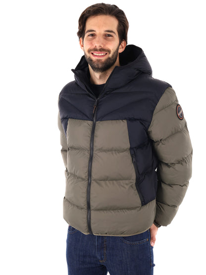 GIUBBINO IMBOTTITO MOLVENO NAPAPIJRI DA UOMO VERDE