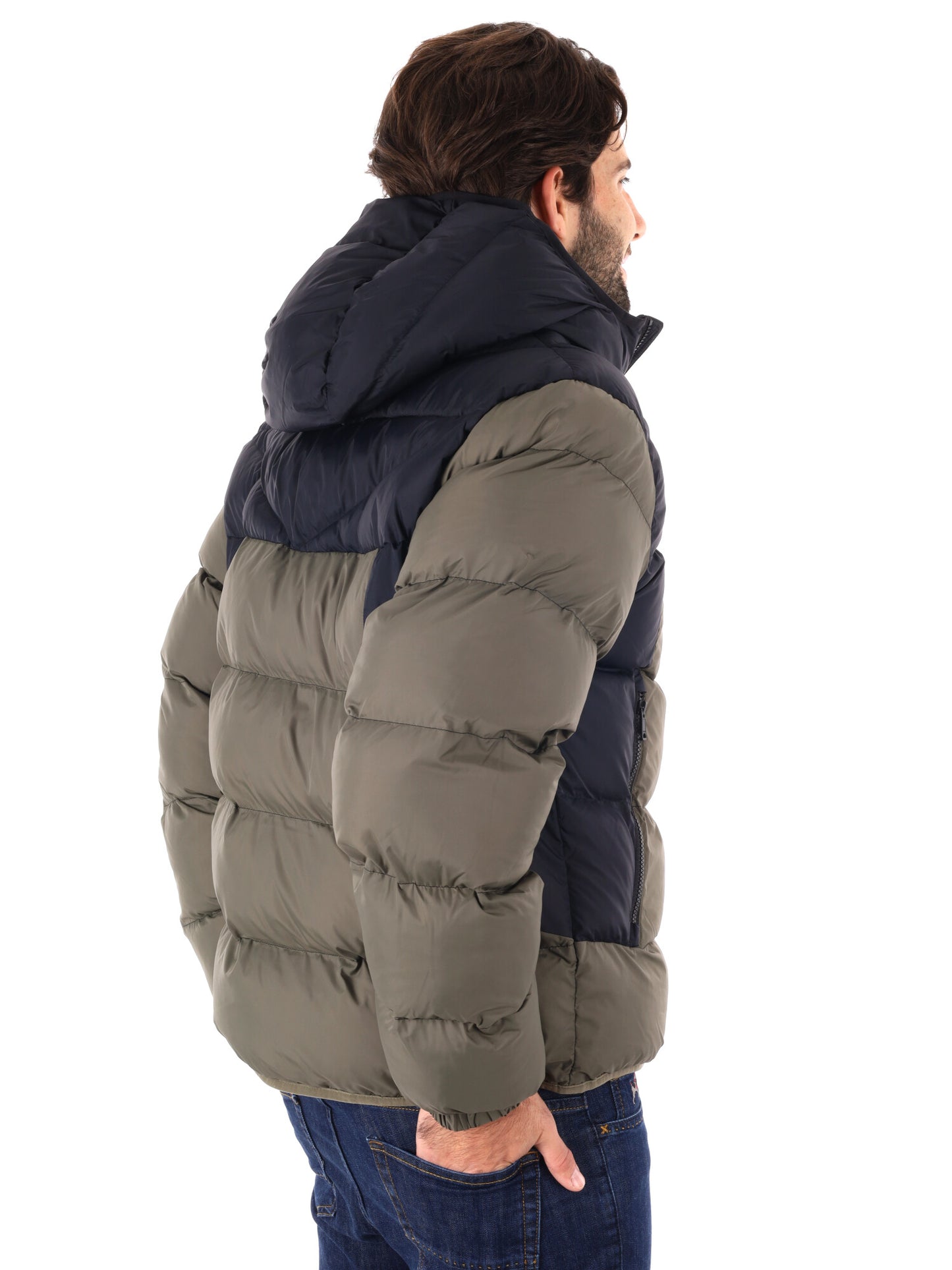 GIUBBINO IMBOTTITO MOLVENO NAPAPIJRI DA UOMO VERDE