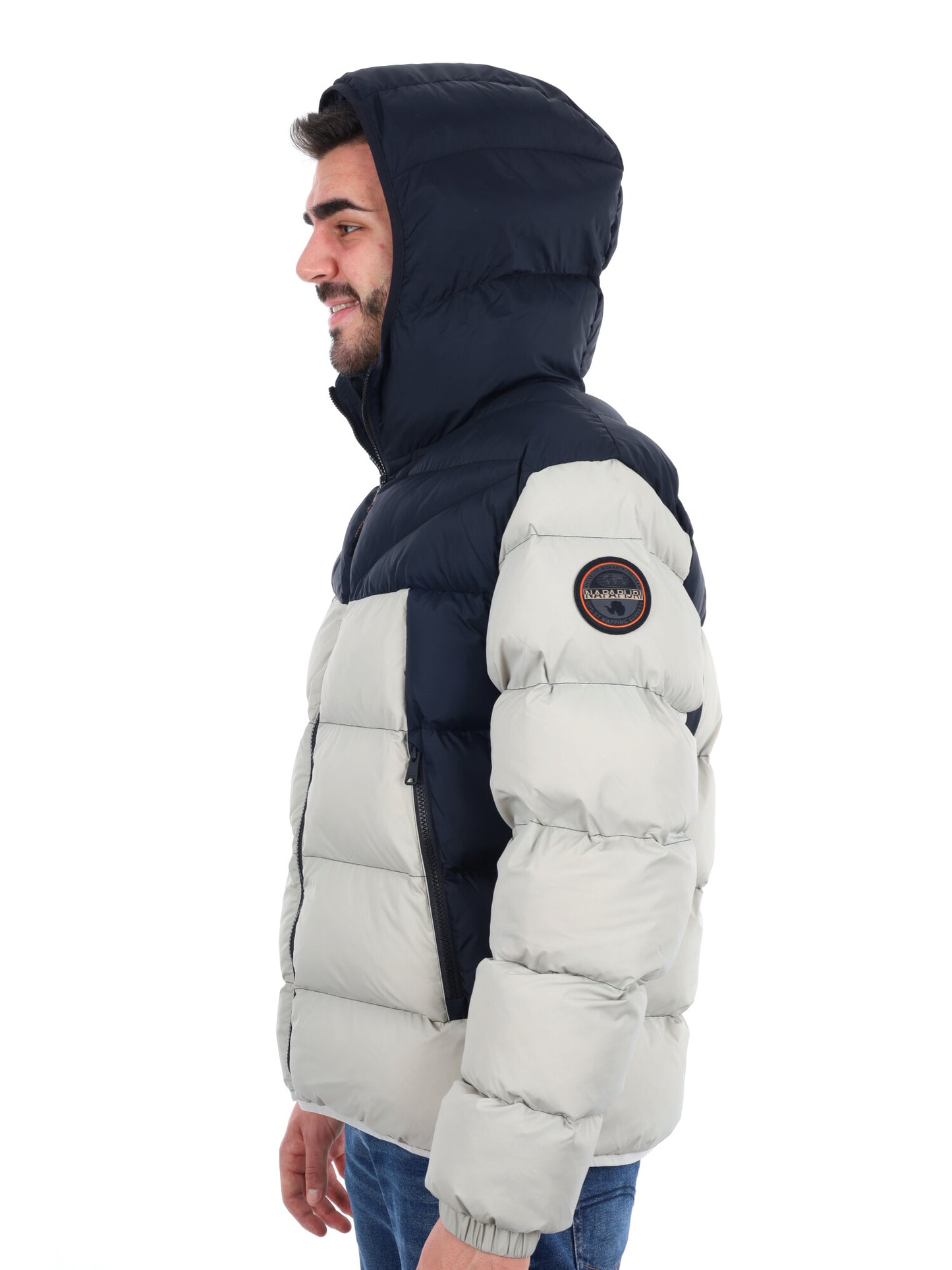 GIUBBINO IMBOTTITO MOLVENO NAPAPIJRI DA UOMO CREMA
