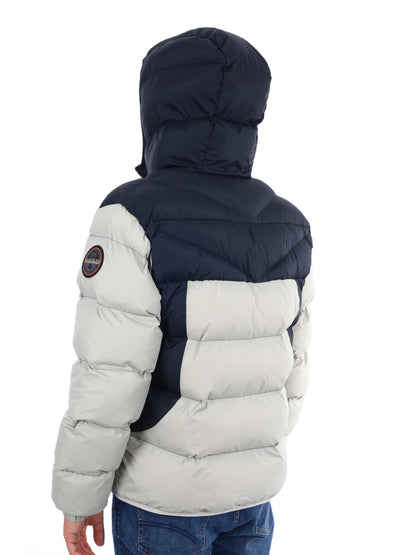 GIUBBINO IMBOTTITO MOLVENO NAPAPIJRI DA UOMO CREMA