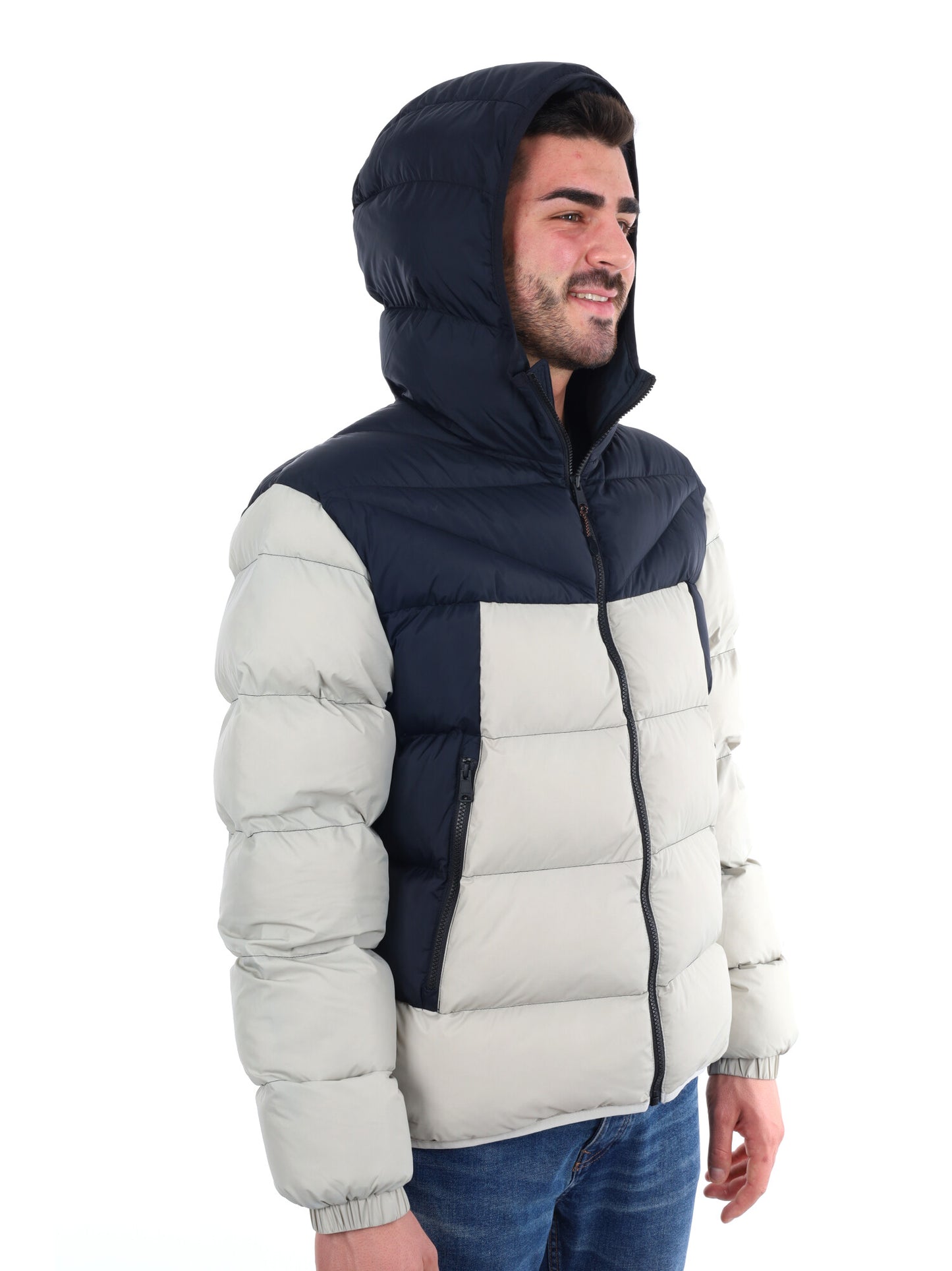 GIUBBINO IMBOTTITO MOLVENO NAPAPIJRI DA UOMO CREMA