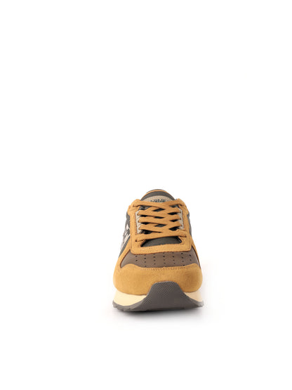 SNEAKERS STAB NAPAPIJRI DA UOMO VERDE MARRONE OCRA