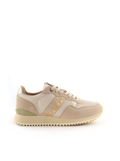Napapijri Astra, sneakers donna beige dal design contemporaneo