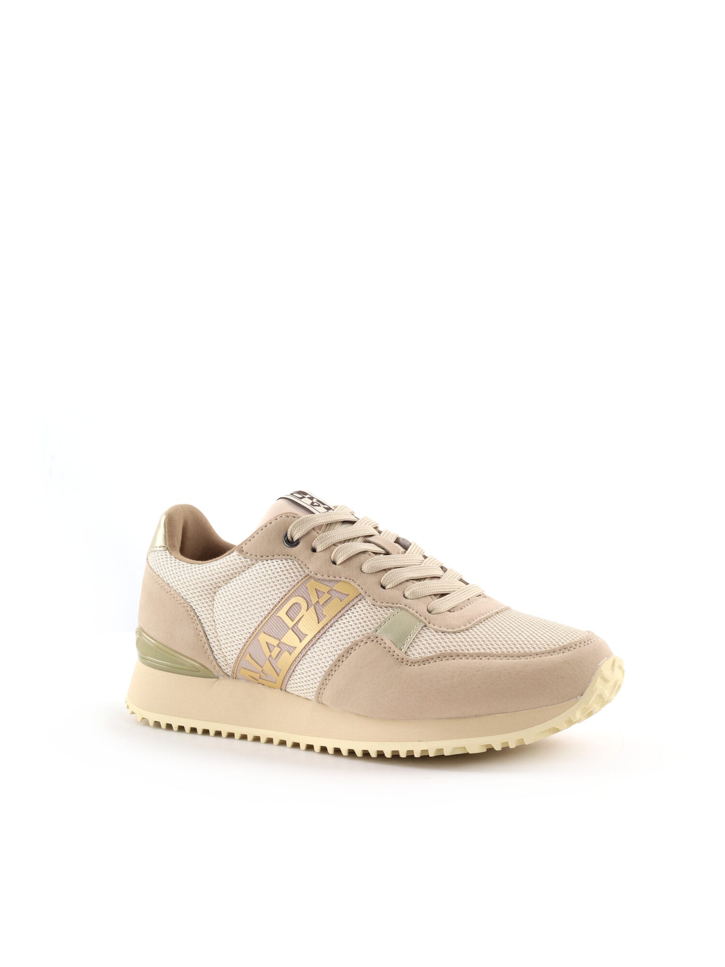 Napapijri Astra, sneakers donna beige dal design contemporaneo