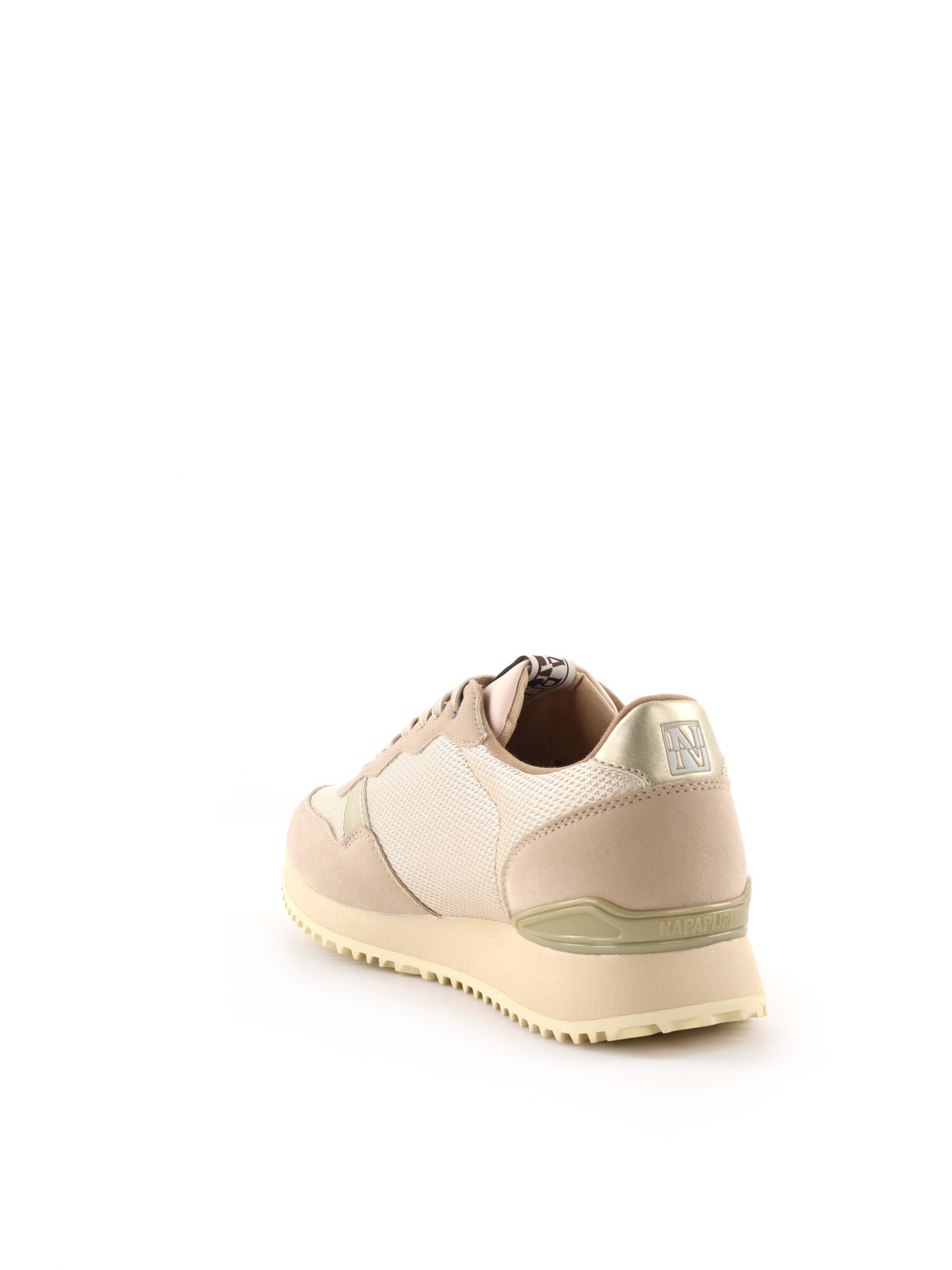 Napapijri Astra, sneakers donna beige dal design contemporaneo