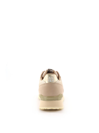 Napapijri Astra, sneakers donna beige dal design contemporaneo